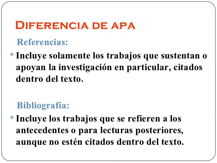 Bibliografía apa 6ed rev 2012