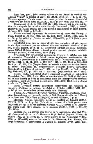 Bibliografie.stoicescu