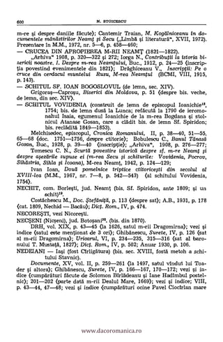 Bibliografie.stoicescu