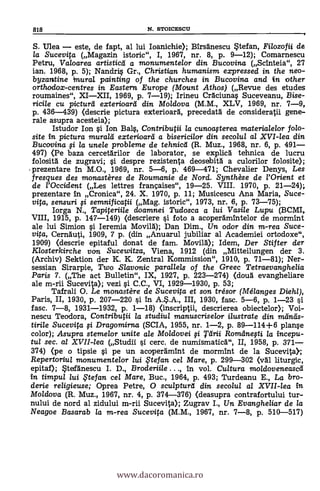 Bibliografie.stoicescu