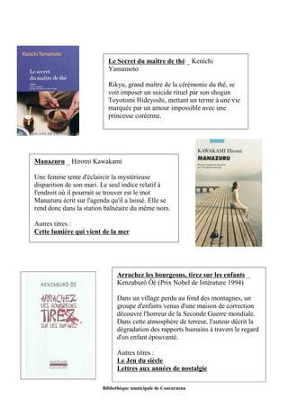 Bibliographie Regards Croises Japon Bibliographie Regards Croises Japon