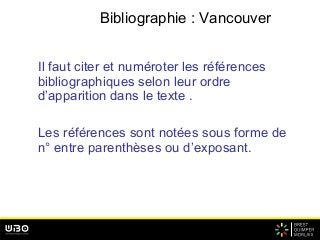 Bibliographie Vancouver