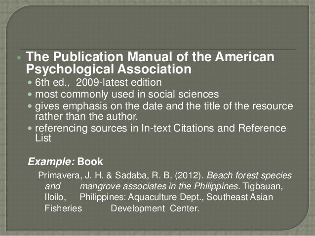Different Bibliographic Form Standards