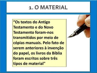 Bibliologia aula 2