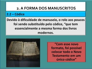 Bibliologia aula 3