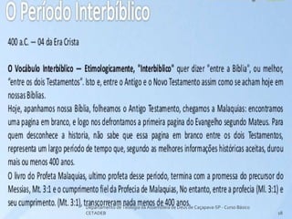 Departamento de Teologia da Assembléia de Deus de Caçapava-SP - Curso Básico
CETADEB 18
 