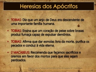 Departamento de Teologia da Assembléia de Deus de Caçapava-SP - Curso Básico
CETADEB 46
 