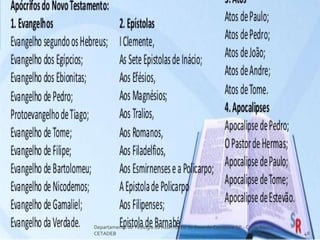 Departamento de Teologia da Assembléia de Deus de Caçapava-SP - Curso Básico
CETADEB 48
 