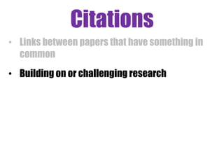 Citation indices 
(2008) Taylor and Francis LibSite Newsletter, 
issue 9. p. 5 
Science subjects 
Social-science subjects 
 