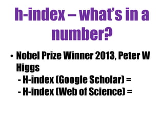 Part 3 
Journal 
metrics 
 