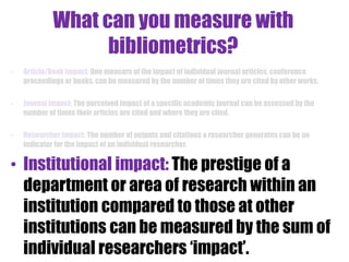 Quick Survey (2) 
• Web of Science 
• JCR 
• SciVerse Scopus 
• PoP software 
• Sherpa ROMEO 
• Sherpa JULIET 
• Sherpa FACT 
• JIF 
• Eigenfactor 
• SCImagoJR 
• SNIP 
• h – index / g-index 
• altmetrics 
 