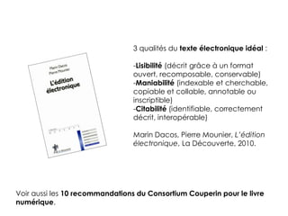 De nouveaux modèles
économiques
Nombre de pages lues
 