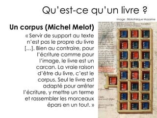 Le livre
                                numérique
                                    1.   Histoire
                                    2.   Technologie
                                    3.   Ecosystème
Image : Mike Licht (flickr) cc-by

                                    4.   Création
 