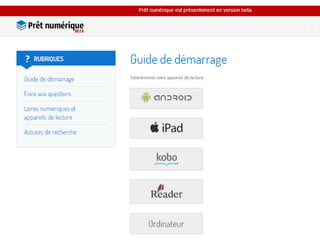 Le livre numérique (Biblioquest, Montpellier 2012)