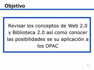 Presentación BiblioRedes