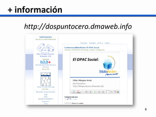 Presentación BiblioRedes