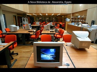 A Nova Biblioteca de  Alexandria, Egipto 