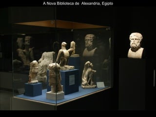 A Nova Biblioteca de  Alexandria, Egipto 