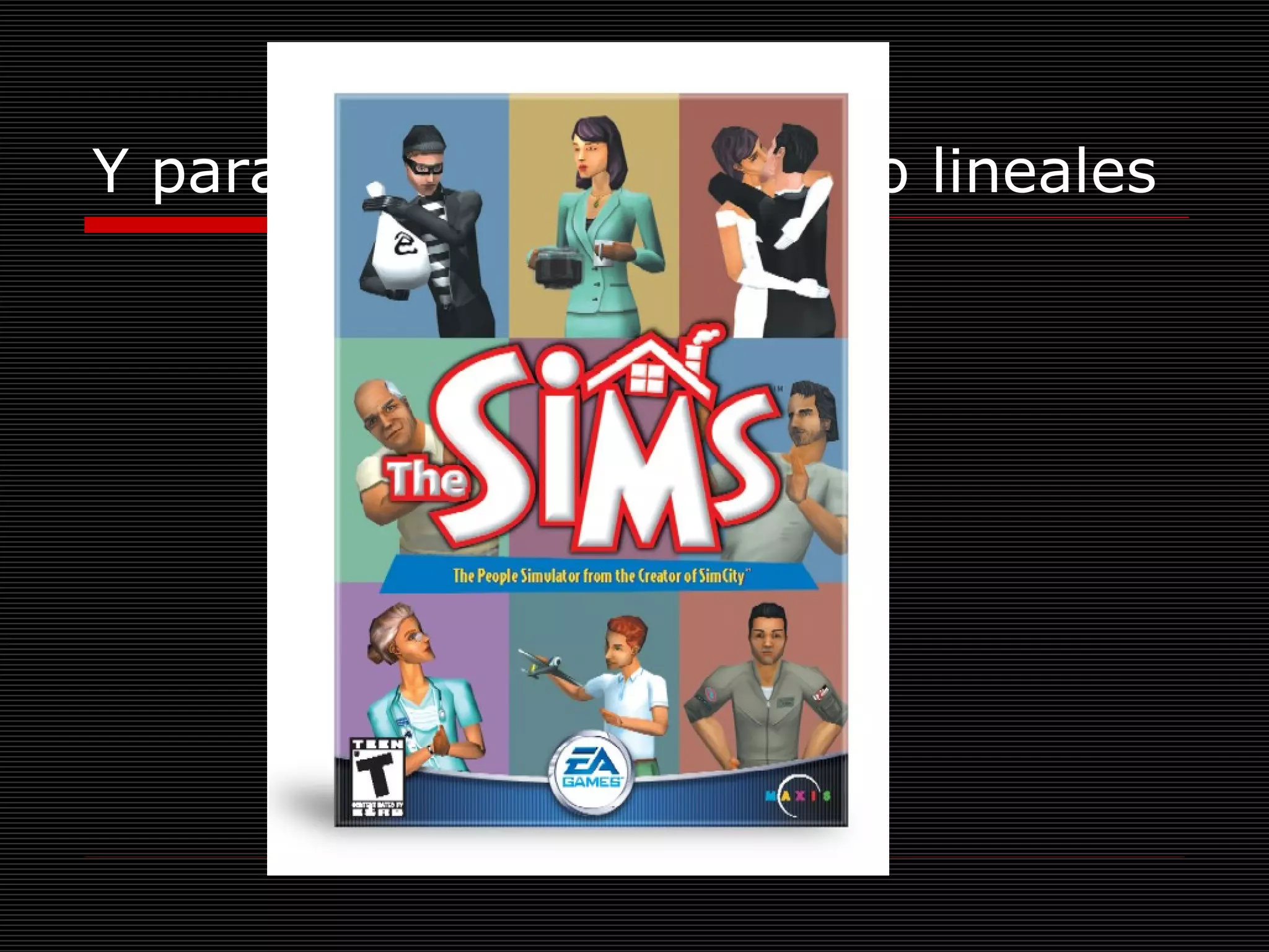 Y para seguir narrativas no lineales 