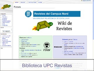 Biblioteca UPC Revistas 