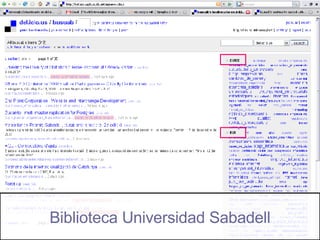 Biblioteca Universidad Sabadell 