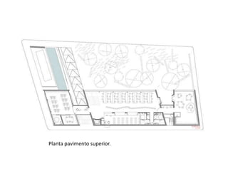 Planta pavimento superior.
 
