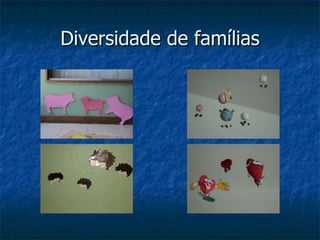 Diversidade de famílias 