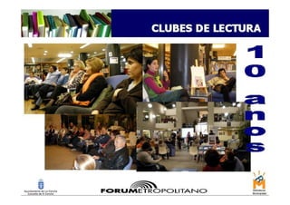 Biblioteca forum metropoliano, actividades y programas