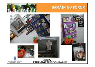 Biblioteca forum metropoliano, actividades y programas