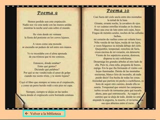 Poema 9
Hemos perdido aun este crepúsculo.
Nadie nos vio esta tarde con las manos unidas
mientras la noche azul caía sobre el mundo.
He visto desde mi ventana
la fiesta del poniente en los cerros lejanos.
A veces como una moneda
se encendía un pedazo de sol entre mis manos.
Yo te recordaba con el alma apretada
de esa tristeza que tú me conoces.
Entonces, dónde estabas?
Entre qué gentes?
Diciendo qué palabras?
Por qué se me vendrá todo el amor de golpe
cuando me siento triste, y te siento lejana?
Cayó el libro que siempre se toma en el crepúsculo,
y como un perro herido rodó a mis pies mi capa.
Siempre, siempre te alejas en las tardes
hacia donde el crepúsculo corre borrando estatuas.
Poema 10
Casi fuera del cielo ancla entre dos montañas
la mitad de la luna.
Girante, errante noche, la cavadora de ojos.
A ver cuántas estrellas trizadas en la charca.
Hace una cruz de luto entre mis cejas, huye.
Fragua de metales azules, noches de las calladas
luchas,
mi corazón da vueltas como un volante loco.
Niña venida de tan lejos, traída de tan lejos,
a veces fulgurece su mirada debajo del cielo.
Quejumbre, tempestad, remolino de furia,
cruza encima de mi corazón, sin detenerte.
Viento de los sepulcros acarrea, destroza,
dispersa tu raíz soñolienta.
Desarraiga los grandes árboles al otro lado de
ella. Pero tú, clara niña, pregunta de humo,
espiga. Era la que iba formando el viento con
hojas iluminadas. Detrás de las montañas
nocturnas, blanco lirio de incendio, ah nada
puedo decir! Era hecha de todas las cosas.
Ansiedad que partiste mi pecho a cuchillazos, es
hora de seguir otro camino, donde ella no
sonría. Tempestad que enterró las campanas,
turbio revuelo de tormentas para qué tocarla
ahora, para qué entristecerla. Ay seguir el
camino que se aleja de todo, donde no esté
atajando la angustia, la muerte, el invierno, con
sus ojos abiertos entre el rocío.
 Volver a la biblioteca
 