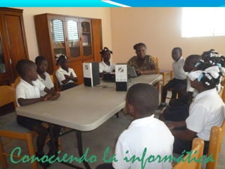 Estrenando ordenadoresConociendo la informática
 