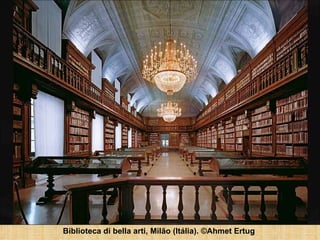 Biblioteca di bella arti, Milão (Itália). ©Ahmet Ertug  