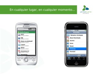 En cualquier lugar, en cualquier momento...
 