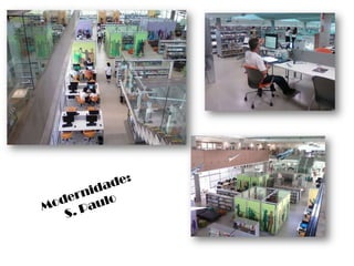 Duas bibliotecas modernas incríveis: a segunda é a Jose Vasconcelos LibraryJose Vasconcelos Library, na Cidade do México.Bibliotecas: a próxima tendência do mundo verde?Enquanto agora só se  fala em iPad, Kindle e dos livros digitais, os círculos geeks e verdes estão a formar uma nova tendência: a “volta” das bibliotecas. Há tempos insinua-se que as bibliotecas são mais “verdes” que as novas tecnologias de leitura, já que promovem o compartilhamento de recursos.