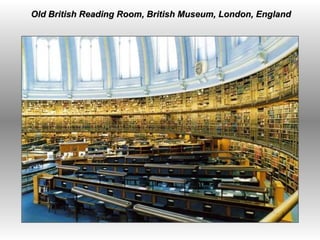 Old British Reading Room, British Museum, London, England  