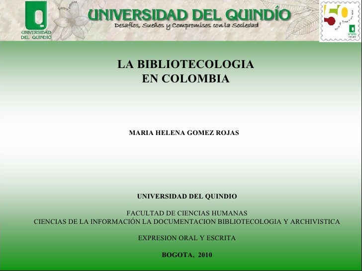 Bibliotecologia En Colombia