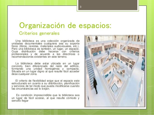 Organización de las bibliotecas, tipos de bibliotecas y tipos de usua…