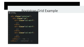 Bootstrap Grid Example
 