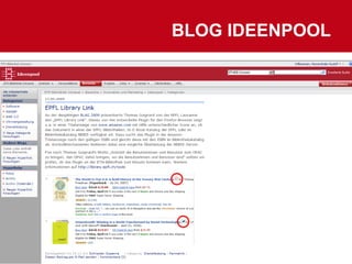 BLOG IDEENPOOL 
