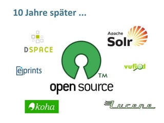 10 Jahre später ...
 