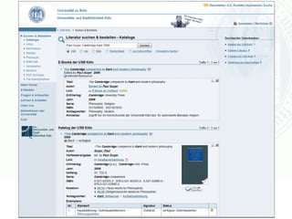 Universität zu Köln
      Dr. Peter Kostädt
 