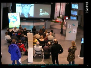 Hobohm: Diversity in Bibliotheken. Ringvorlesung „Gender, Race, Class, Bodies: Diversity als berufliche Schlüsselkompetenz.“
SS2013
11
 