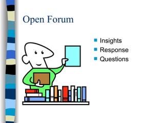 Open Forum Insights Response Questions 