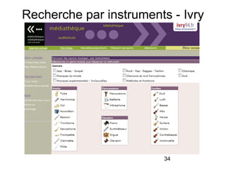 34
Recherche par instruments - Ivry
 
