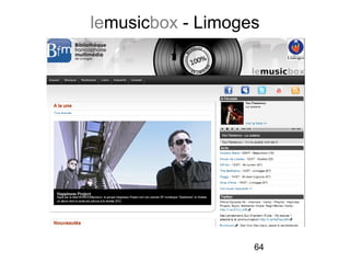 64
lemusicbox - Limoges
 