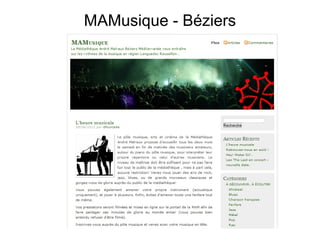 66
MAMusique - Béziers
 