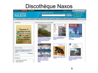 9
Discothèque Naxos
 