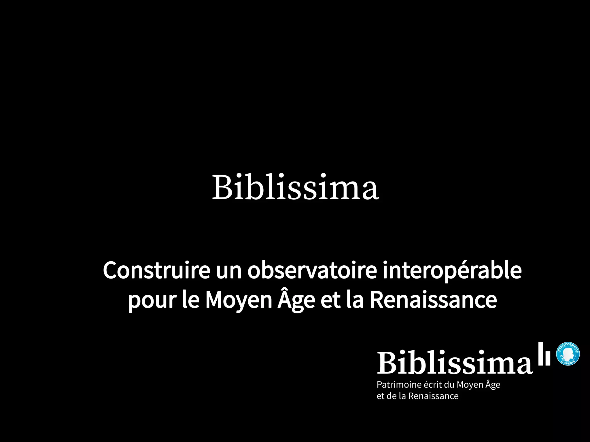 Biblissima