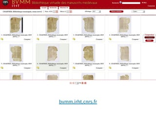 bvmm.irht.cnrs.fr
 