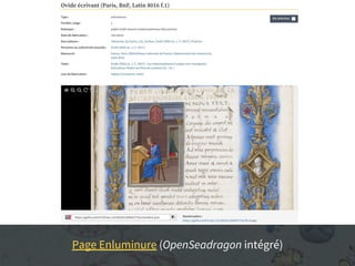 Page Enluminure (OpenSeadragon intégré)
 